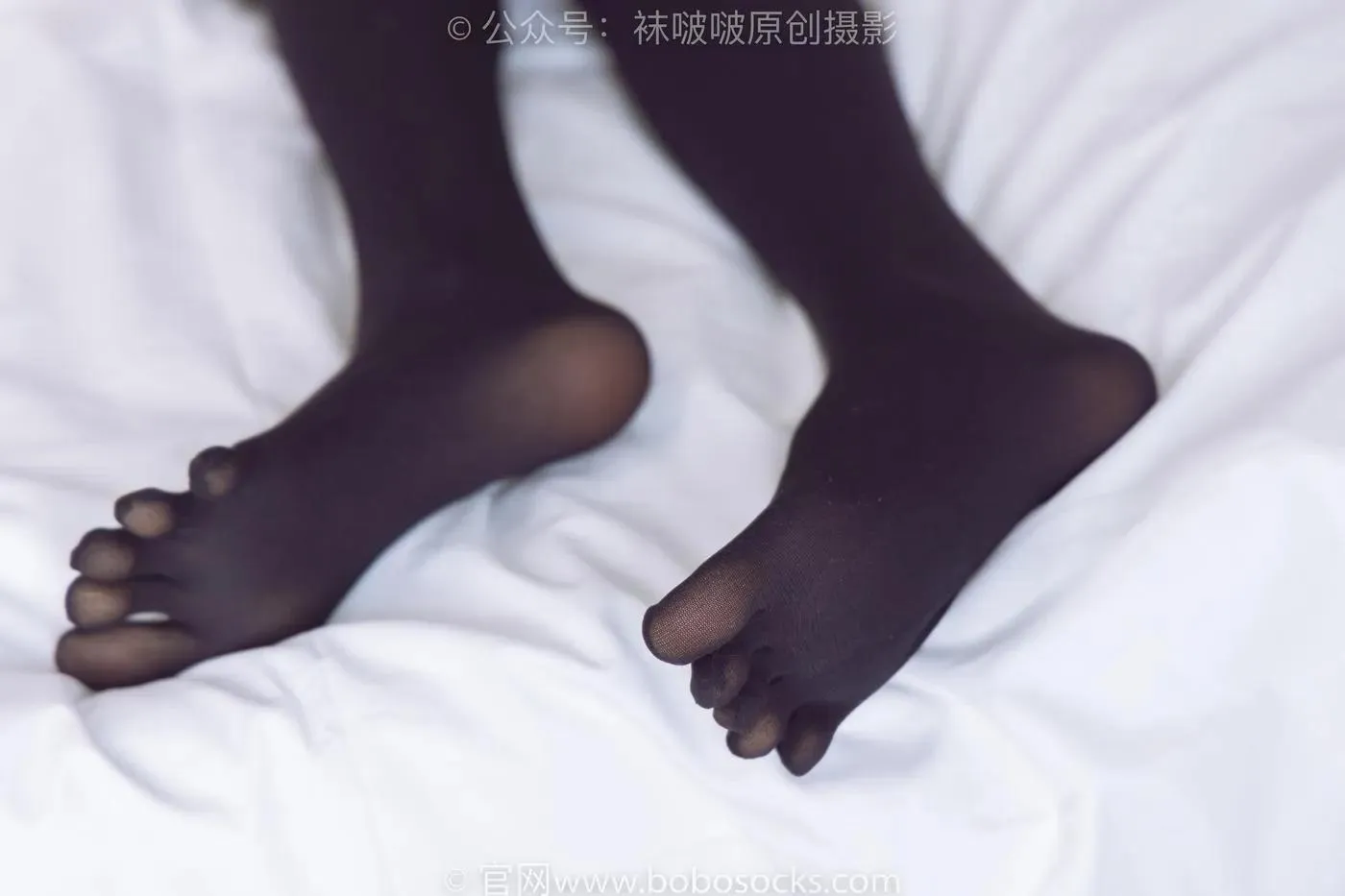 [BoBoSocks袜啵啵]NO.192 稚予-高跟鞋、黑色五指袜 [139P]插图8